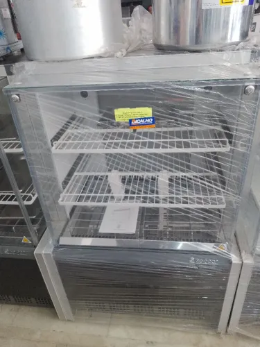 VITRINE ESTUFA COM BANDEJAS AURORA GELOPAR - NOVA