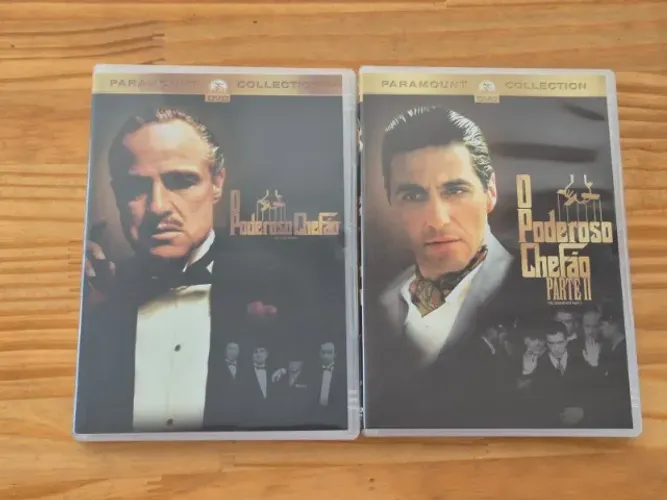 Dvds O Poderoso Chefão Partes 1 E 2. Paramount Collection