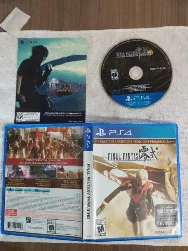 Final Fantasy Type 0 HD - Completo - Original - PS4