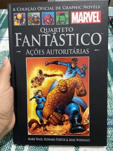 HQ MARVEL SALVAT- QUARTETO FANTASTICO: AÇÕES AUTORITÁRIAS