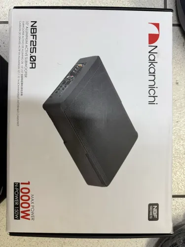Caixa Subwoofer NAKAMICHI 1000Wats