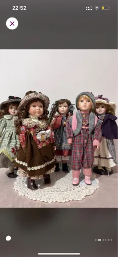 Boneca de porcelana( valor unitário)