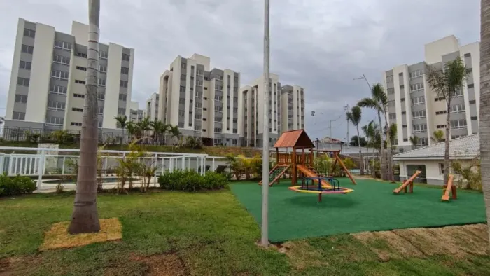 Aluguel - 2 Quartos no Condomínio Ararinhas (BRZ), R$ 1.500 com condomínio