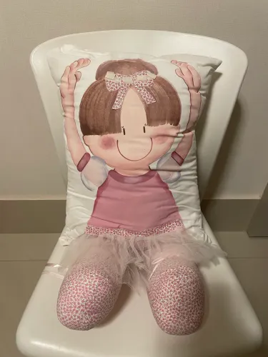 Almofada infantil bailarina