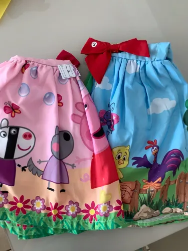 Lote de vestidos temáticos infantil