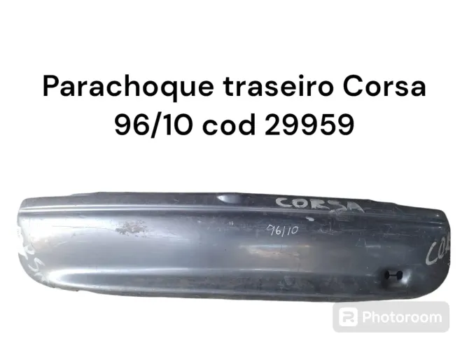 Parachoque Traseiro Corsa 96/10 Cod 29959