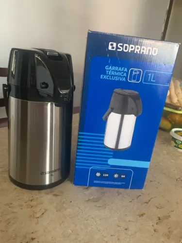 Garrafa Térmico para Bebidas Quentes e Frias