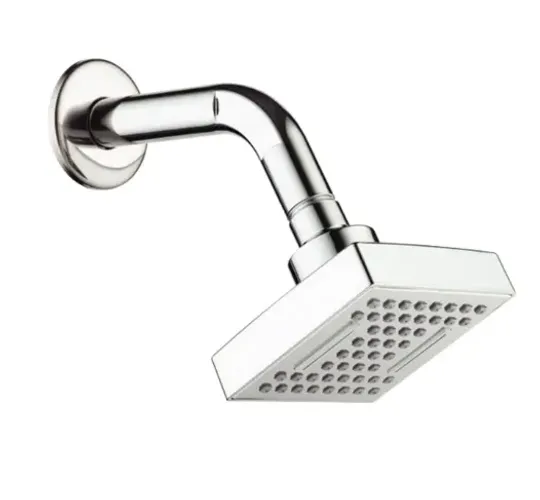 Chuveiro Quadrado Cromado 85mm x 85mm 1E - Flux