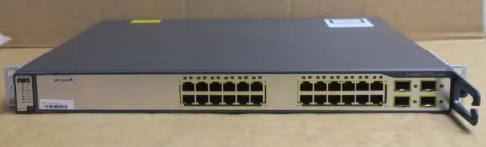 Switch Cisco Catalyst 3750G-24T 24Portas Gigabit Gerenciado