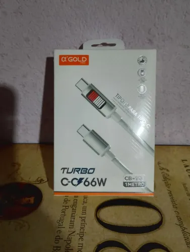 Cabo Tipo-C para Tipo-C Turbo 66w
