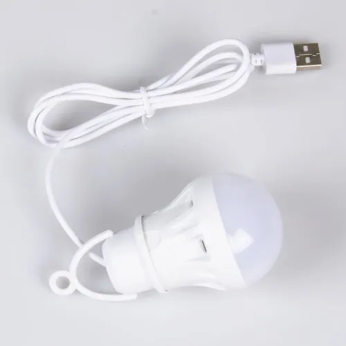 Lâmpada LED  USB - Iluminação Portátil  decoracao camping 