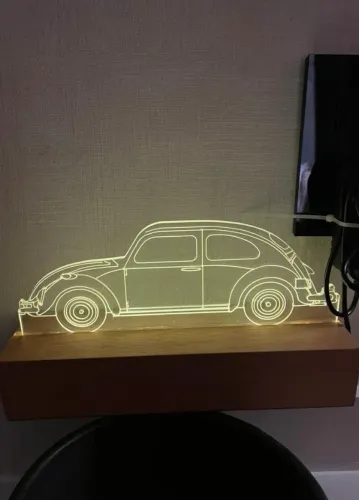 Luminaria fusca de led