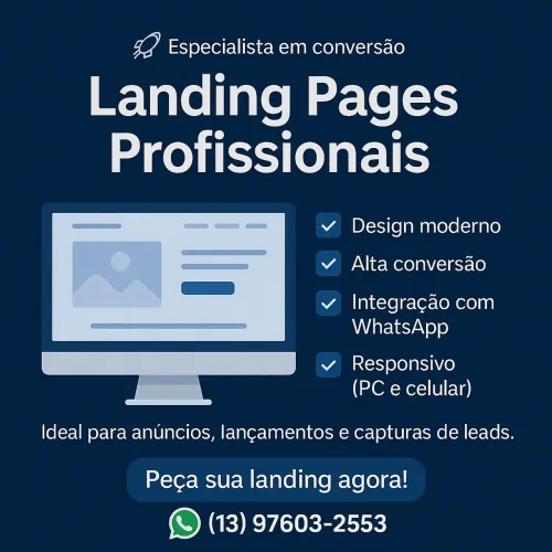 Criação de Landing Pages de Alta Conversão
