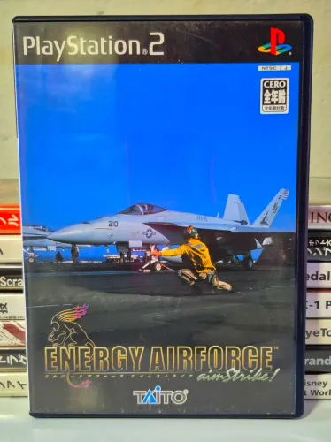Energy Airforce Aim Strike! PS2 (Jogo Original) (Japones) (Seminovo)