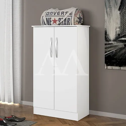 Armário Organizador Branco para Sapatos