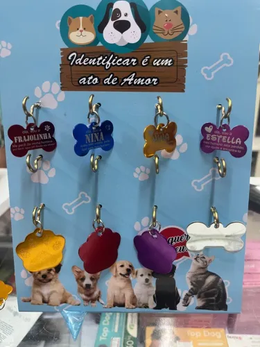 Plaquinhas Pet 