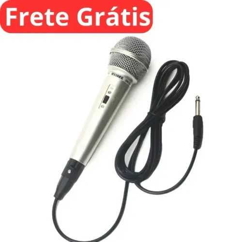Microfone Profissional Mic-2807 Dinamic