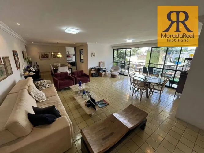Apartamento com 4 dormitórios à venda, 297 m² por R$ 1.397.000,00 - Casa Forte - Recife/PE