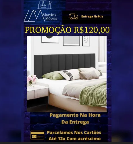 GRANDE PROMOÇÃO CABECEIRA PARA CAMA DE CASAL  ENTREGA GRATIS ACEITA CARTÃO