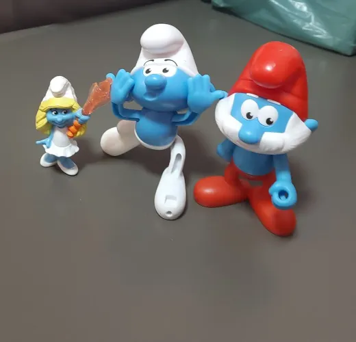 Coleção de Smurfs - Bonecos Colecionáveis