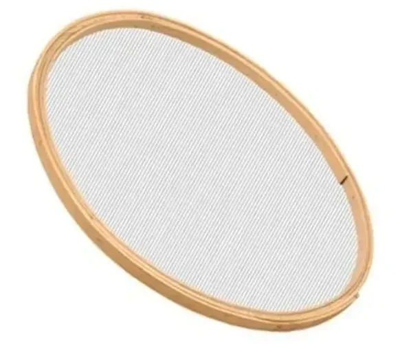 Peneira Milho/Fubá Aro Madeira 55cm Telas MM