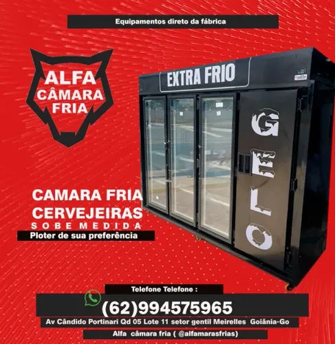 Câmara fria Cervejeira - Alfa