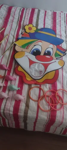 Pescaria / bola no palhaço / argolas 20reais