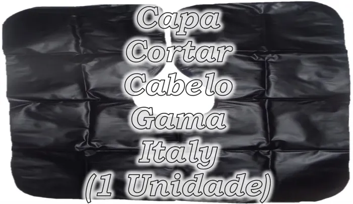 Capa de Corte de Cabelo Profissional Gama Italy