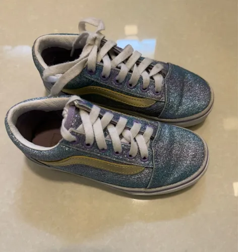 Tênis Vans Glitter infantil 28