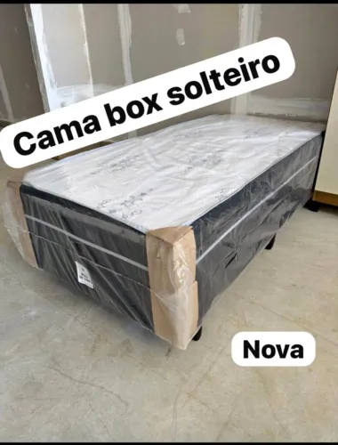 Cama box solteiro hojE