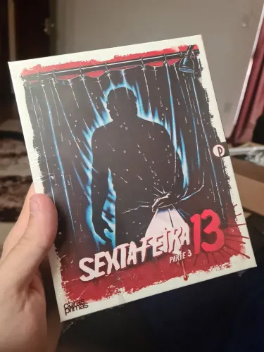 Blu-ray lacrado sexta-feira 13 parte 3 em 2D + 3D - obras prima do cinema op