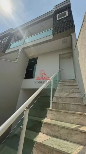 Sobrado para venda com 106 metros quadrados com 3 quartos em Vila Camilópolis - Santo Andr