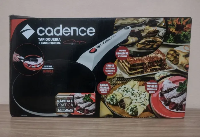 Tapioqueira e Panqueca Cadence - Crepeira 220V
