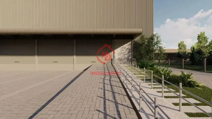 Galpão logístico com 1.175 m² de ABL, 3 docas mais uma rampa de acesso - Contagem/MG