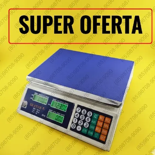 Balança MGS 10kg 15kg 20kg 25kg 30kg 40kg
