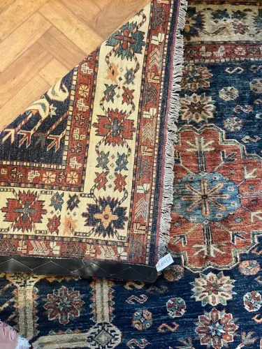 Tapete Oriental Kazak Feito à Mão - 284x197cm 