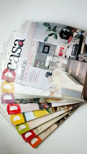 Coleção 8 edições | Revista DCasa | Arquitetura e Ambientação