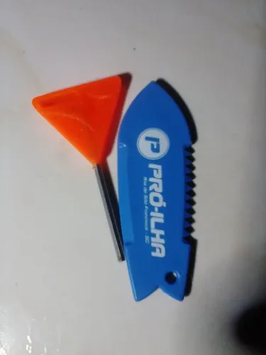 Kit conjunto pente raspador de parafina pró ilha e chave de quilha  soul fins
