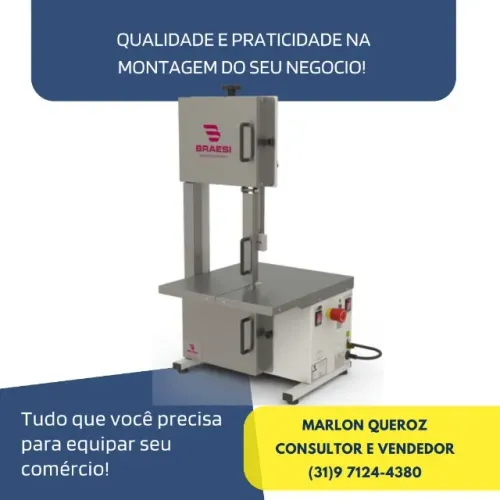 Serra Fita Braesi Inox de Bancada