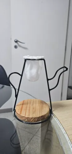 Suporte para coador de café artesanal