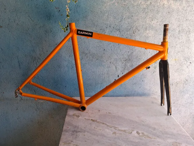 Quadro e garfo em alumínio Aerotech 55x49