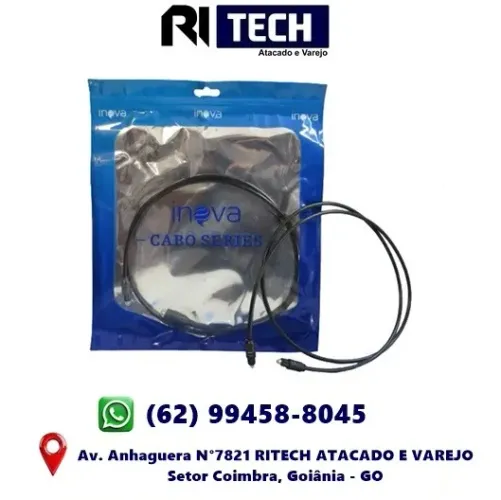 Cabo Optico De Áudio Digital 1 Metro