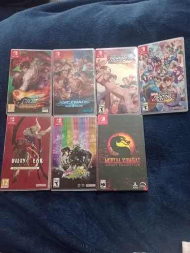 Jogos de luta Nintendo switch ( aceito trocas)