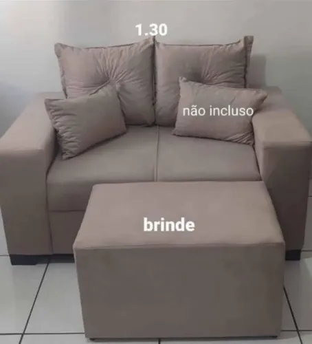 Sofá para espaço pequeno, novo direto da fábrica. Várias cores disponíveis.