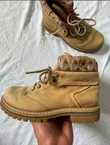 Bota Braddock de couro