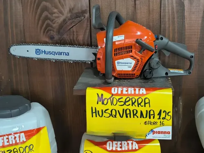 Motosserra Husqvarna 125 sabre 16 - produto novo.
