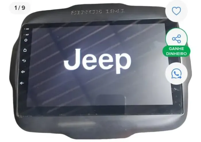 Multimídia jeep Renegade 