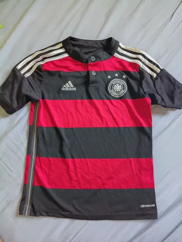 Camisa Seleção Alemanha Adidas Climacool 2014/2015 (INFANTIL)