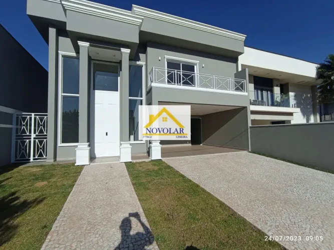 Casa em Condomínio para Locação em Limeira, Residencial Margarida de Holstein, 3 dormitóri