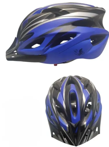 Capacete ciclismo Mtb Speed Gravel Azul NOVO